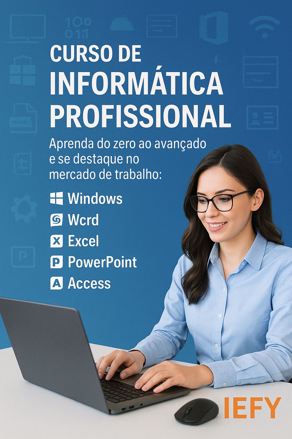 Curso de Informática em Itu: aprenda na IEFY com certificado - IEFY